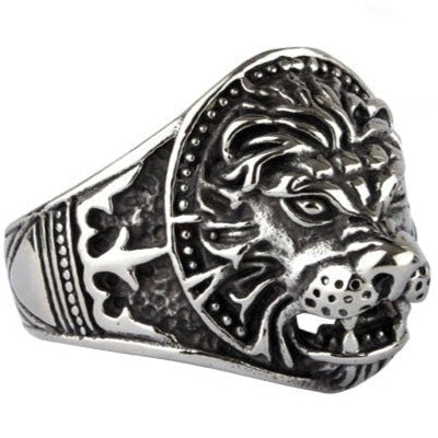 RING LION STAINLESS STEEL