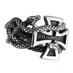 IRON CROSS STEEL RING