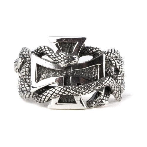 Iron Cross Steel Ring