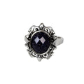 Discover the beauty of the universe with our Blue Stone Ring Galaxy. Made with stainless steel and a dark blue stone with silver flecks, this ring is a unique piece that will add a touch of celestial charm to your style.
