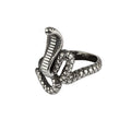 Stainless steel Cobra Width: approx. 2.5 cm, Material: stainless steel.