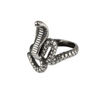 Stainless steel Cobra Width: approx. 2.5 cm, Material: stainless steel.