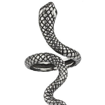 SNAKE RING WITH ZIRCONIA