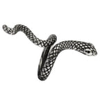 SNAKE RING WITH ZIRCONIA