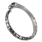RING SNAKE WITH GREEN EYES