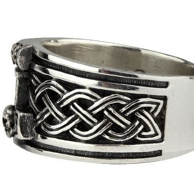 THOR'S HAMMER STEEL RING