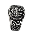 BEAR PAW RING IN STAINLESS STEEL