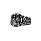 Ring width 15 mm, Material: stainless steel.