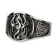 STAINLESS STEEL DRAGON RING