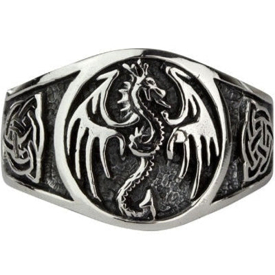 STAINLESS STEEL DRAGON RING