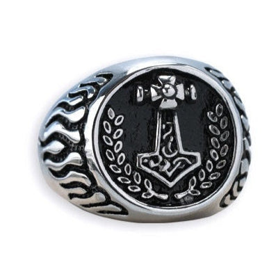 STEEL THOR'S HAMMER RING
