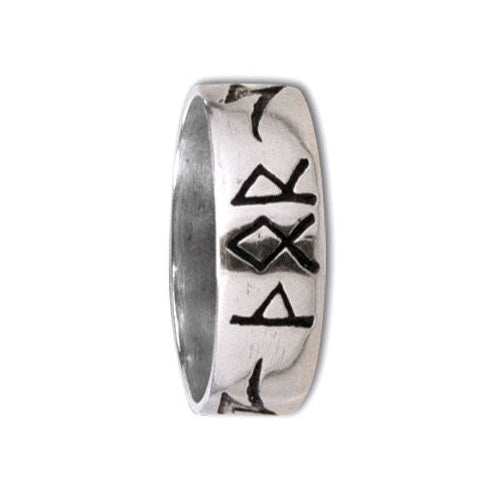 THOR'S RUNE STEEL RING