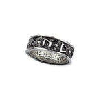 The runes on the ring mean "Draupnir", the name of Odin's ring, Width: 8.5mm, Material: stainless steel.