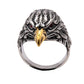 STAINLESS STEEL RING EAGLE