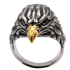 STAINLESS STEEL RING EAGLE