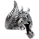 STAINLESS STEEL RING DRAGON