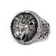 LION HEAD STEEL RING