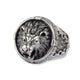LION HEAD STEEL RING
