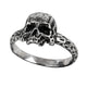 LITTLE SKULL STEEL RING