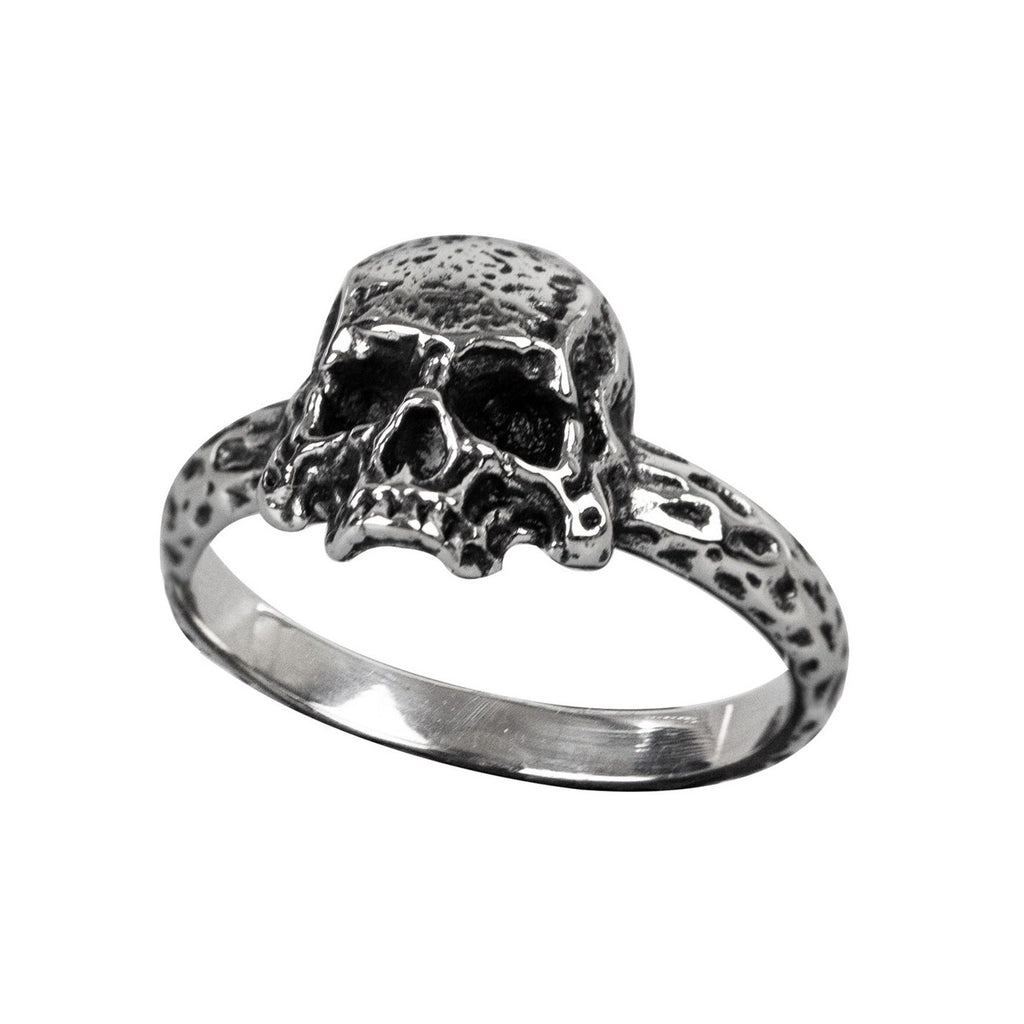 LITTLE SKULL STEEL RING