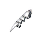 Ring length 116 mm, Material: stainless steel.