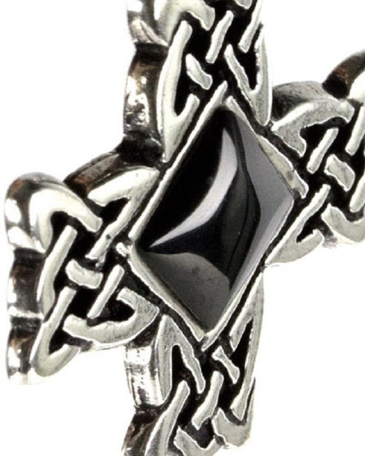 STERLING SILVER PENDANT DRUID'S CROSS