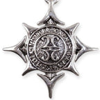 STERLING SILVER PENDANT STAR OF THE AESIR