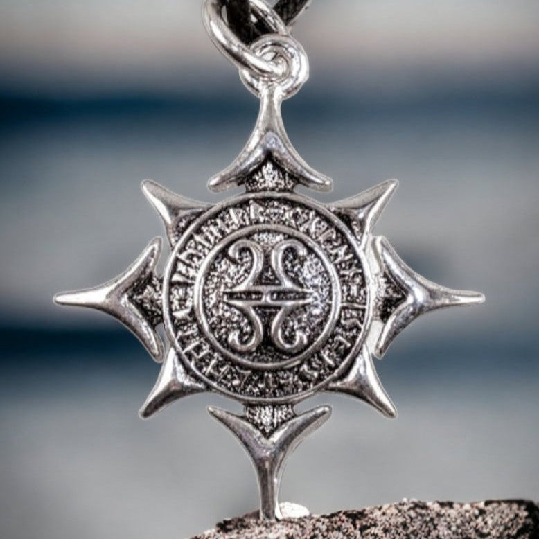 STERLING SILVER PENDANT STAR OF THE AESIR