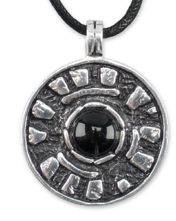 STERLING SILVER PENDANT STONEHENGE