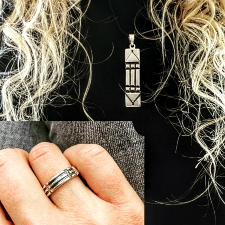 STERLING SILVER RING ATLANTIS