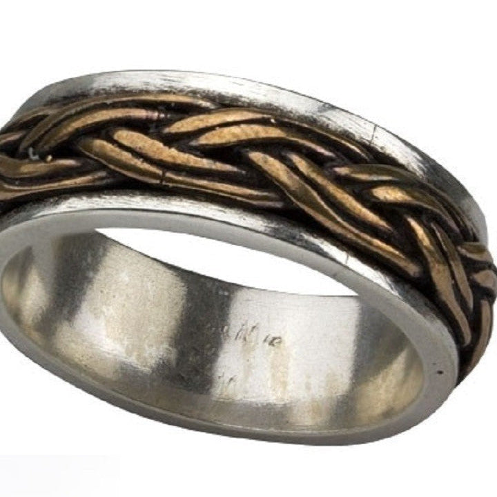 STERLING SILVER RING CELTIC KNOTS