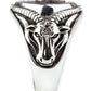STERLING SILVER RING CELTIC PENTAGRAM