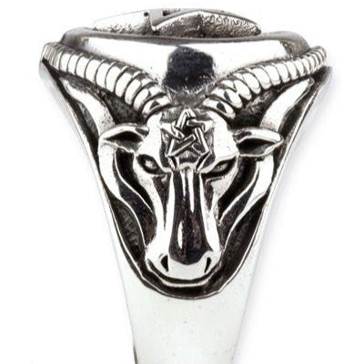 STERLING SILVER RING CELTIC PENTAGRAM