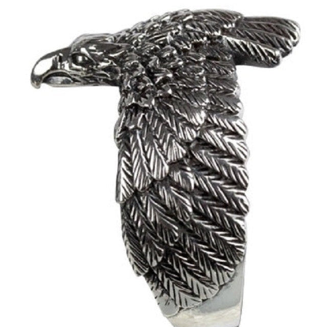 STERLING SILVER RING EAGLE
