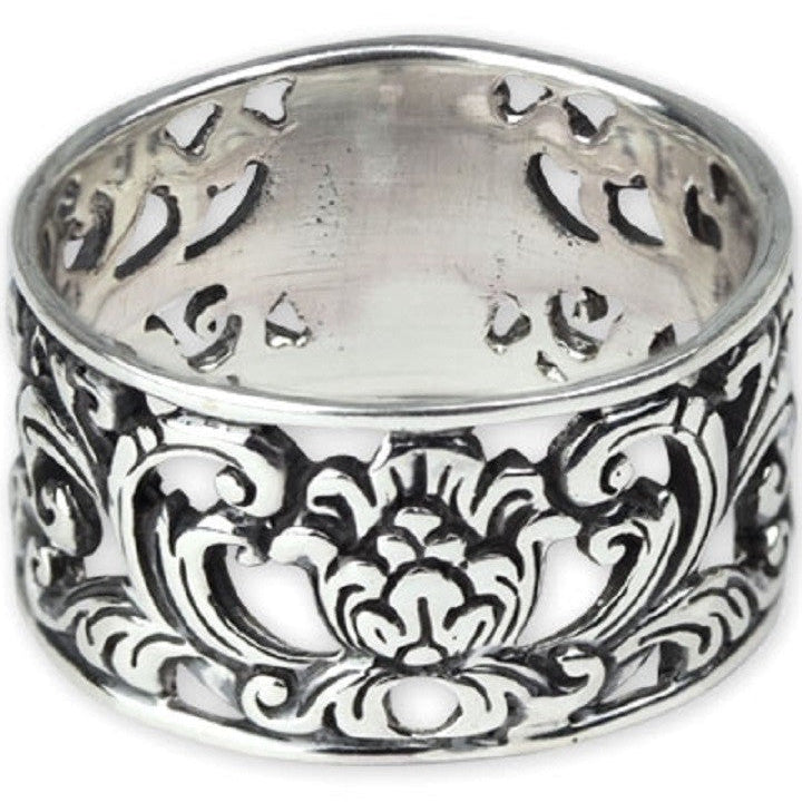 STERLING SILVER RING ORNAMENTS