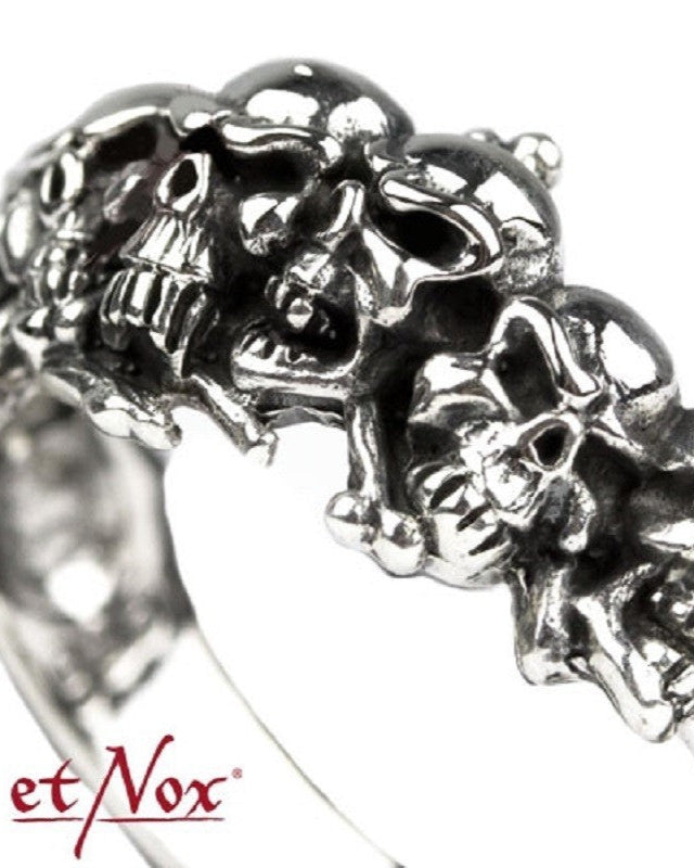 STERLING SILVER RING SKULLS