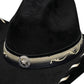 UNISEX WESTERN HAT STRAIGHT SHOOTER BLACK