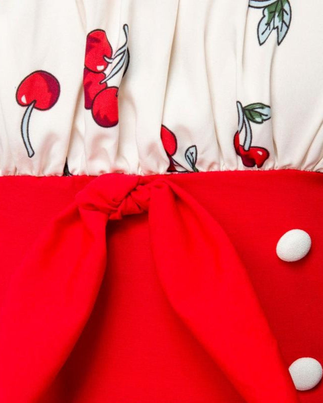 STRAPLESS SWING DRESS
