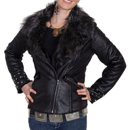 STUDDED CUFF JACKET