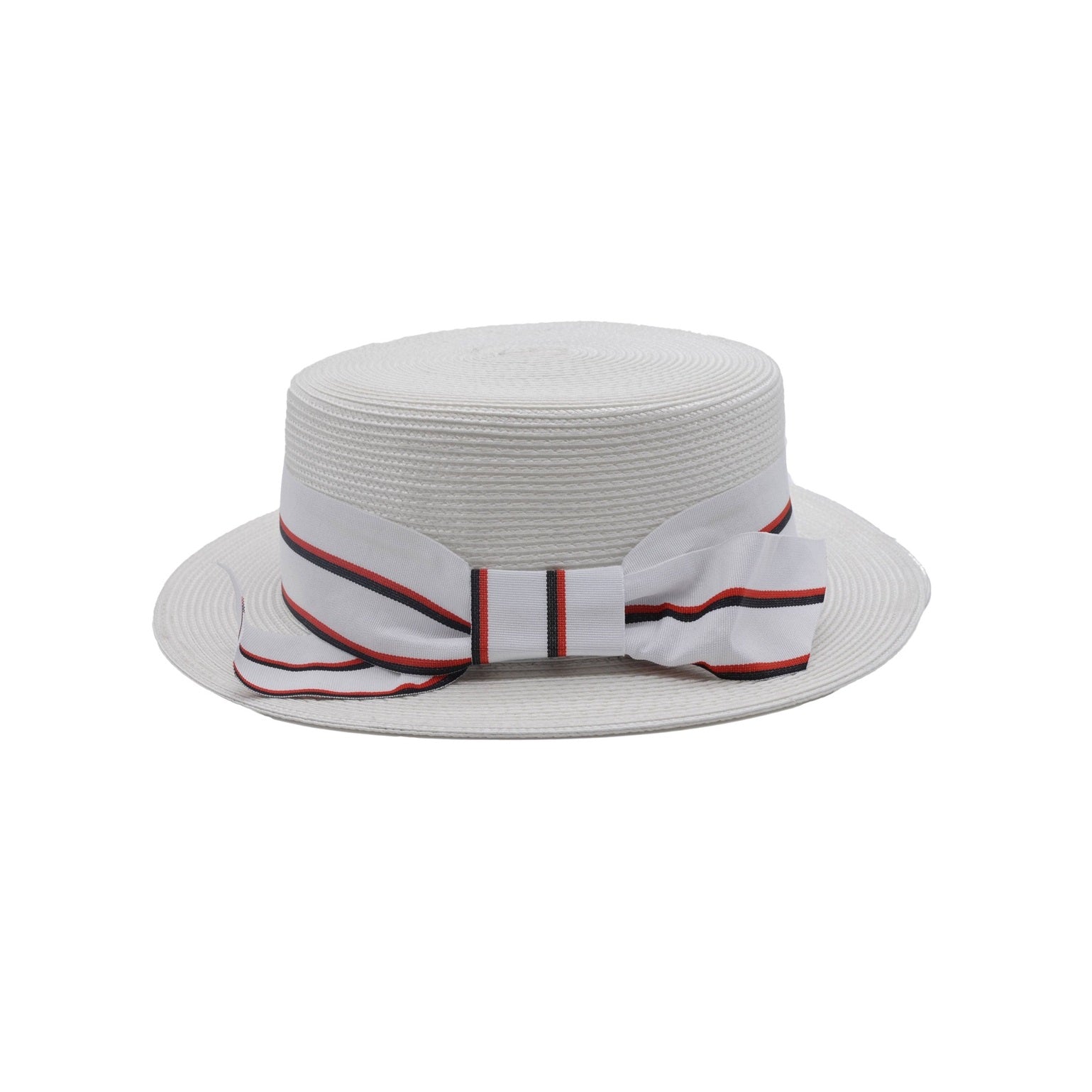 SUMMER BOATER HAT WHITE
