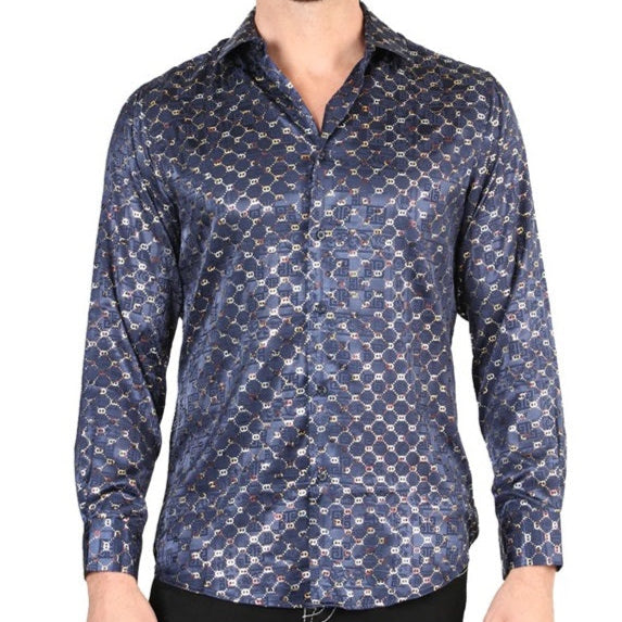 CASUAL LONG SLEEVE SHIRT GOLD