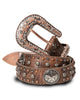 WOMEN'S DECORATED WESTERN BELT