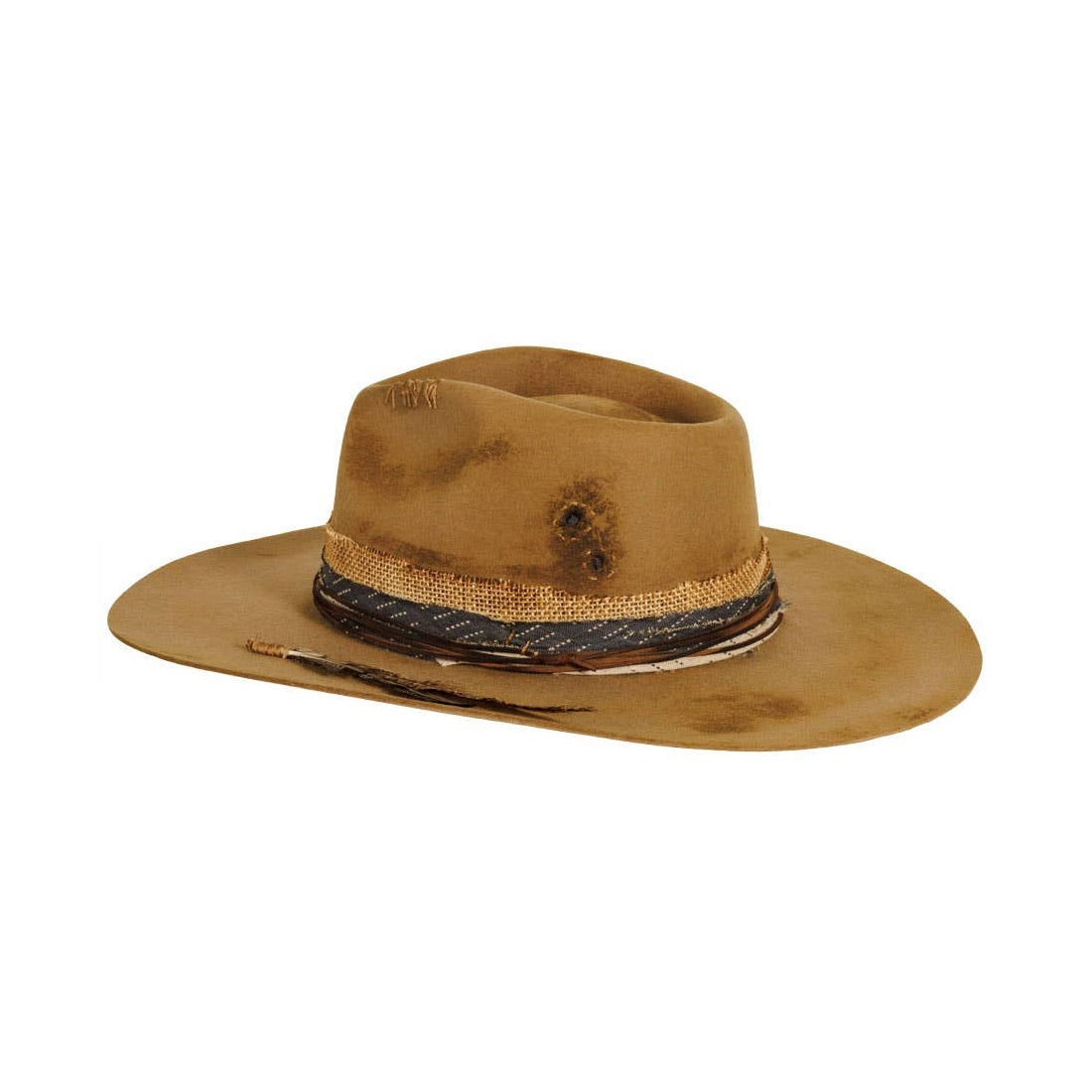 TEARDROP FEDORA HAT SIX SHOOTER