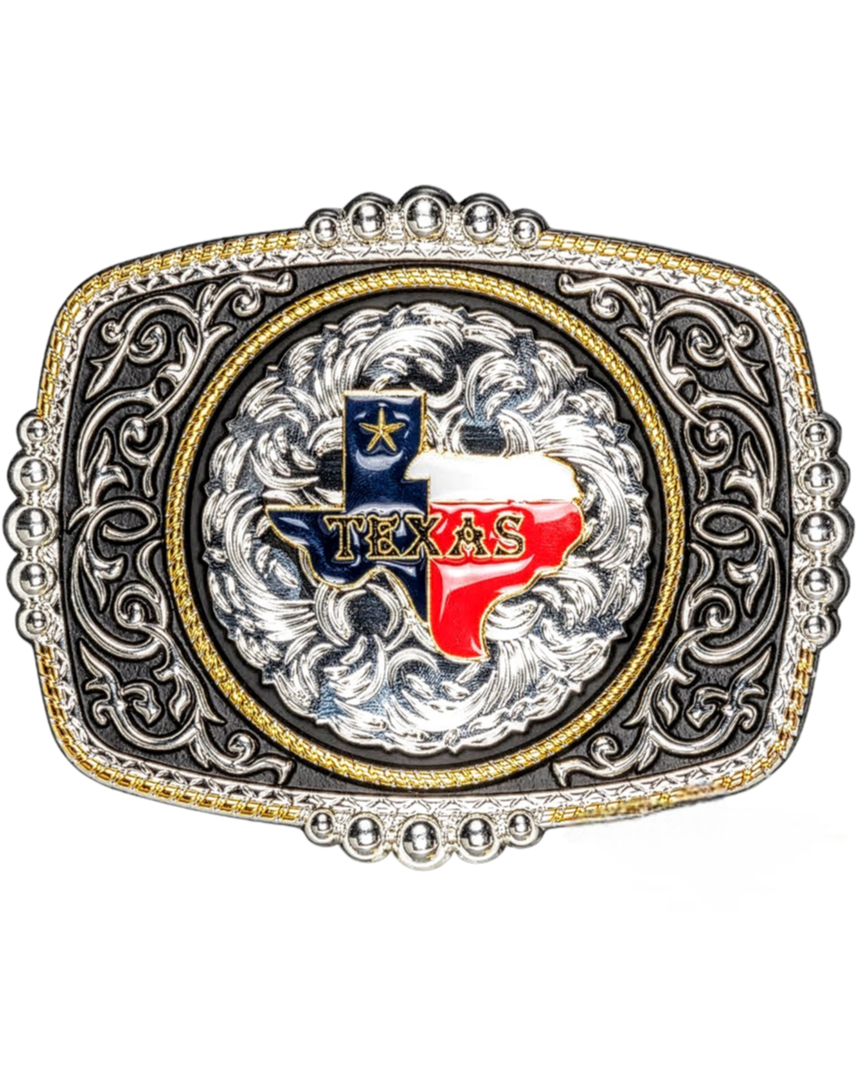 TEXAS DESIGN BELT BUCKLE