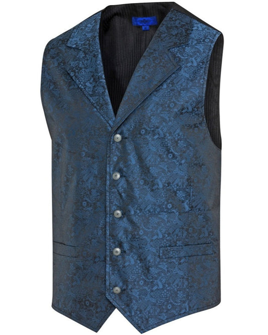 TEXTILE WAISTCOAT ROYAL FLUSH