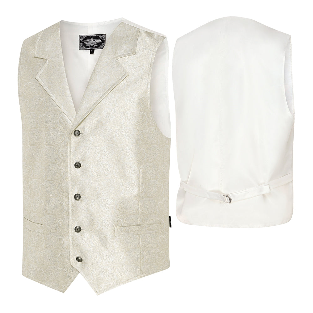 TEXTILE WAISTCOAT STRAIGHT FLUSH