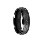 FINE LINES TUNGSTEN RING