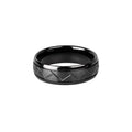 This Tungsten coated ring is ultra-durable and heavy, making it practically unscratchable. With a width of 0.8cm, it's perfect as a partner ring in a set. Invest in a high-quality, long-lasting ring with this ring.