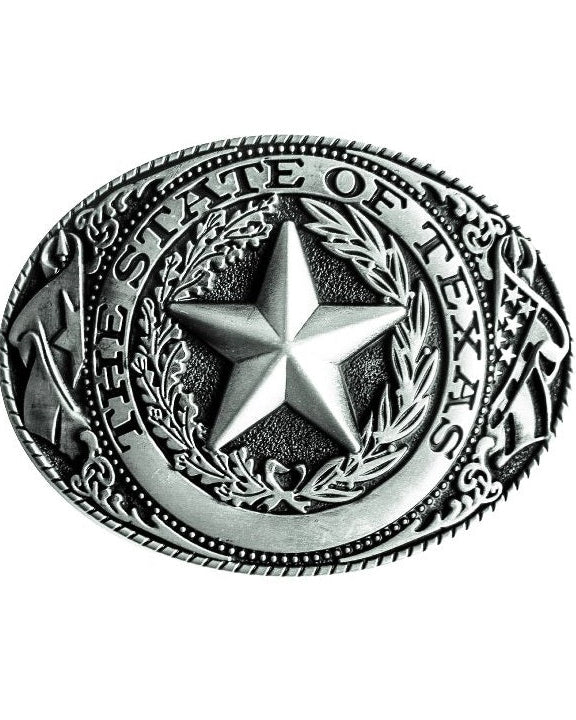 Texas Belt Buckle - Western style Zinc Alloy Buckle 9x7cm