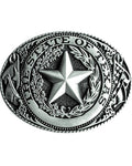 Texas Belt Buckle - Western style Zinc Alloy Buckle 9x7cm